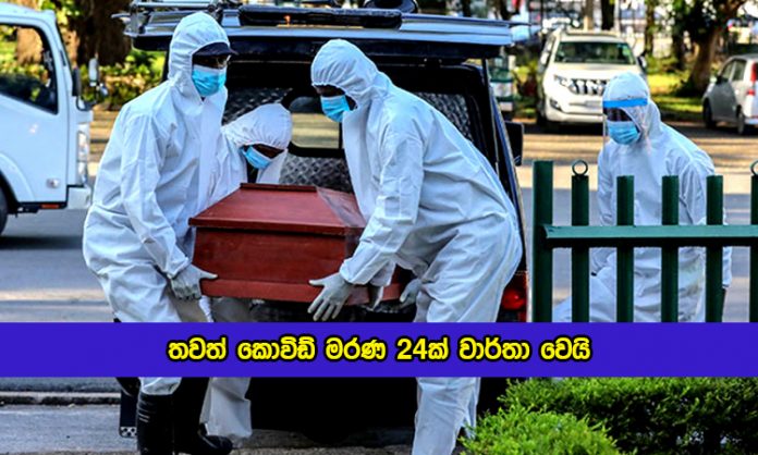 Covid Deaths in Sri Lanka Yesterday - තවත් කොවිඩ් මරණ 24ක් වාර්තා වෙයි