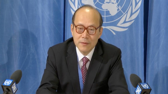 Chen Xu's Statement in Human Rights Council - මානව හිමිකම් කවුන්සිලයේදී ශ්‍රී ලංකාවට චීනයෙන් ප්‍රබල සහායක්